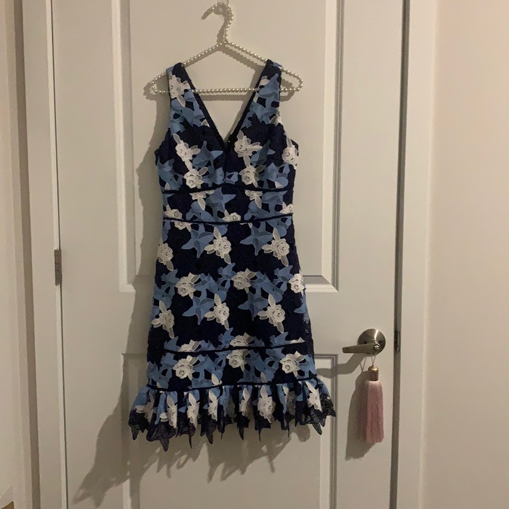 Beautiful rose lace dress